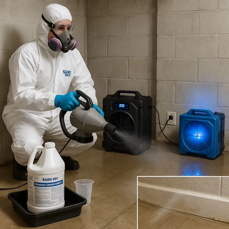 Sanitization and Odor Removal process in Burbank, IL
