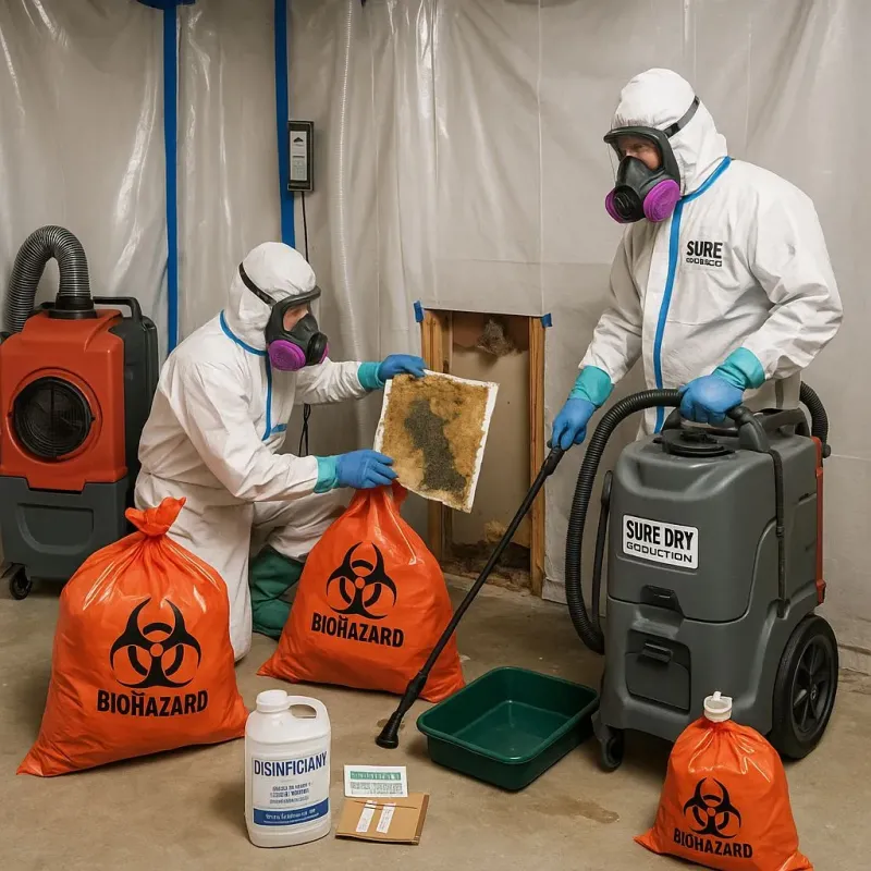 Contaminated Water Handling Protocols process in Burbank, IL