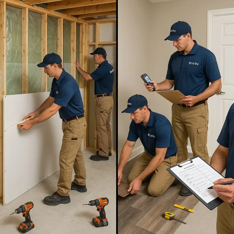 Repairs and Reconstruction process in Burbank, IL