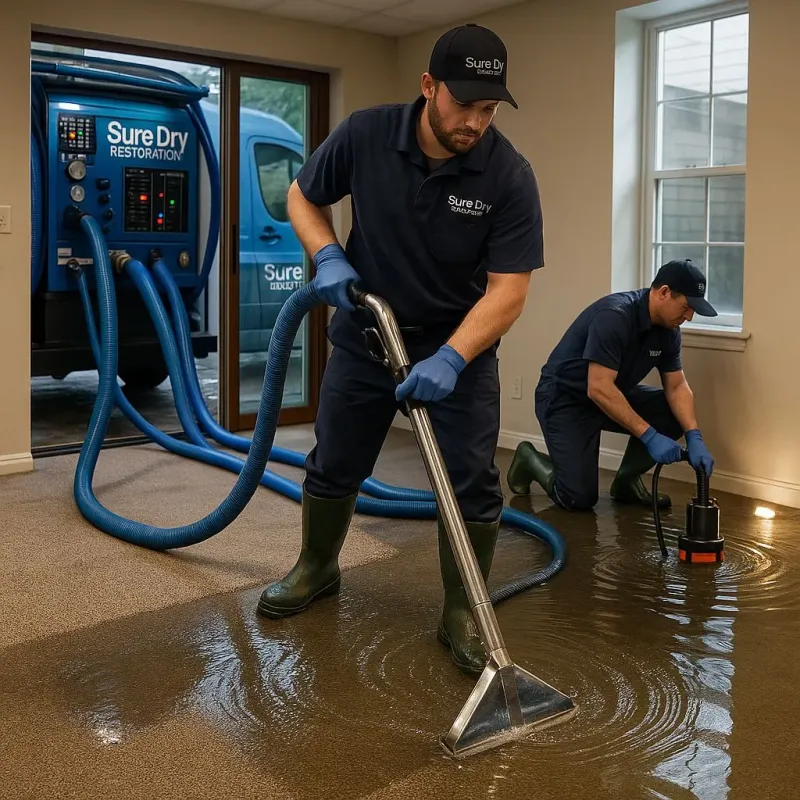 Water Extraction and Removal process in Burbank, IL